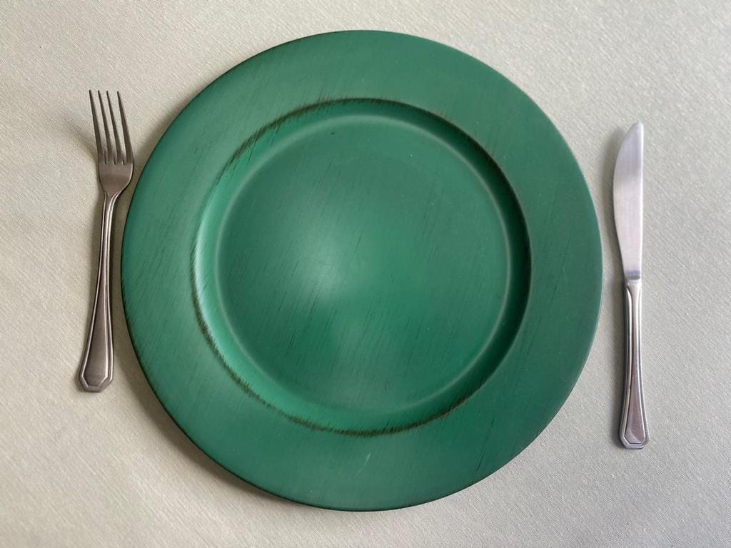 Sousplat verde